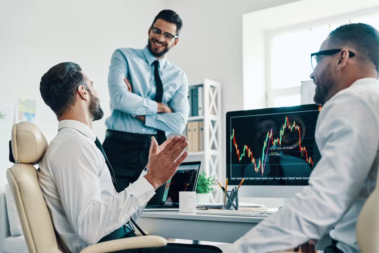 Léger Finvio trading interface illustration